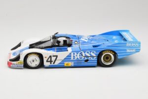 Porsche 956L #47 Hugo Boss V. Merl / H. Grohs / A. Plankenhorn 24 Hours of Le Mans 1984 Minichamps 1:18 183846947 Метал — снимка 4 от 8