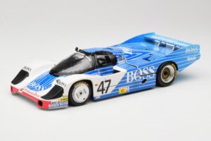 Porsche 956L #47 Hugo Boss V. Merl / H. Grohs / A. Plankenhorn 24 Hours of Le Mans 1984 Minichamps 1:18 183846947 Метал
