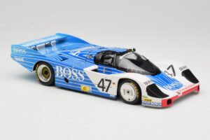 Porsche 956L #47 Hugo Boss V. Merl / H. Grohs / A. Plankenhorn 24 Hours of Le Mans 1984 Minichamps 1:18 183846947 Метал — снимка 6 от 8