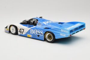 Porsche 956L #47 Hugo Boss V. Merl / H. Grohs / A. Plankenhorn 24 Hours of Le Mans 1984 Minichamps 1:18 183846947 Метал — снимка 7 от 8