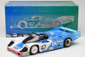 Porsche 956L #47 Hugo Boss V. Merl / H. Grohs / A. Plankenhorn 24 Hours of Le Mans 1984 Minichamps 1:18 183846947 Метал — снимка 8 от 8