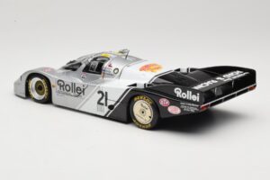 Porsche 956L #21 Rollei A. de Cadenet / C. Ballot-Lena 24 Hours of Le Mans 1984 Minichamps 1:18 183846921 Метал — снимка 7 от 8