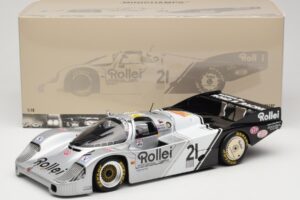 Porsche 956L #21 Rollei A. de Cadenet / C. Ballot-Lena 24 Hours of Le Mans 1984 Minichamps 1:18 183846921 Метал — снимка 8 от 8