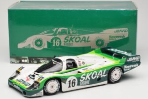 Porsche 956L #16 Skoal Bandit G. Edwards / D. Sears / M. Bleekemolen 24 Hours of Le Mans 1983 Minichamps 1:18 183836916 Метал — снимка 8 от 8