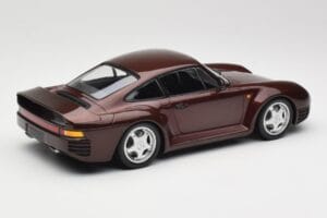 Porsche 959 Dark Red Metallic Minichamps 1:18 155066204 Метал — снимка 2 от 6