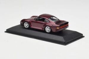Porsche 959 Dark Red Metallic Minichamps 1:43 400062525 Метал — снимка 3 от 4