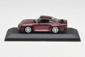 Porsche 959 Dark Red Metallic Minichamps 1:43 400062525 Метал