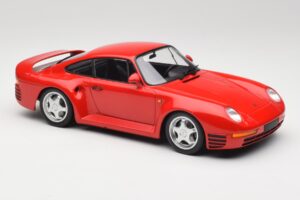 Porsche 959 Guards Червен Minichamps 1:18 155066200 Метал — снимка 4 от 6