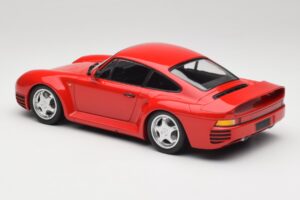 Porsche 959 Guards Червен Minichamps 1:18 155066200 Метал — снимка 5 от 6