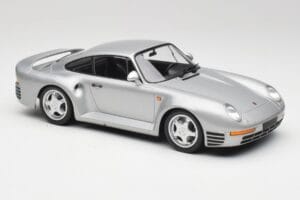 Porsche 959 Сребристо Металик Minichamps 1:18 155066201 Метал — снимка 4 от 6