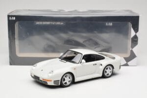 Porsche 959 White Metallic Minichamps 1:18 155066206 Метал — снимка 6 от 6
