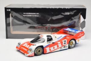 Porsche 962 #2 Brun Motorsport J. Mass / O. Larrauri 1000km Nürburgring 1987 Minichamps 1:18 155876502 Метал — снимка 6 от 6
