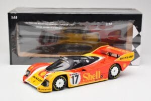 Porsche 962C #17 H-J. Stuck / D. Bell 3rd Place 200 Miles of Nürnberg Supercup 1987 Minichamps 1:18 155876517 Метал — снимка 6 от 6
