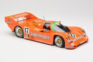 Porsche 962C #17 Jägermeister T. Boutsen / F. Jelinski 1000km Spa 1986 Minichamps 1:18 155866517 Метал — снимка 4 от 6