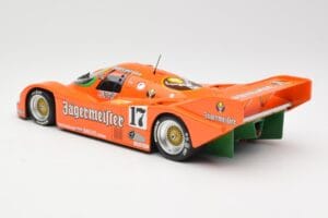 Porsche 962C #17 Jägermeister T. Boutsen / F. Jelinski 1000km Spa 1986 Minichamps 1:18 155866517 Метал — снимка 5 от 6