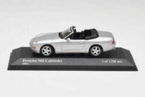Porsche 968 Сребрист Minichamps 1:43 400062332 Метал