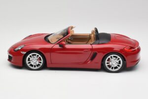 Porsche Boxster 981 S Guards Червен Minichamps 1:18 110062031 Метал — снимка 4 от 8