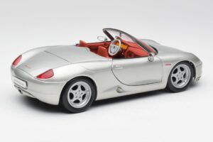 Porsche Boxster 986 Сребрист Maisto 1:18 37800-M3 Метал — снимка 3 от 8