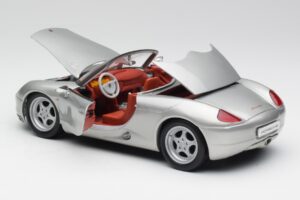 Porsche Boxster 986 Сребрист Maisto 1:18 37800-M3 Метал — снимка 5 от 8