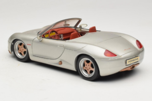 Porsche Boxster 986 Concept Сребрист Maisto 1:18 50231 Метал — снимка 7 от 8
