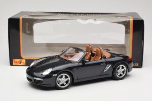 Porsche Boxster S 986 Син Maisto 1:18 31123 Метал — снимка 8 от 8