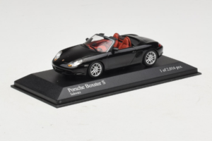 Porsche Boxster 986 S Черен Minichamps 1:43 400062070 Метал — снимка 2 от 4