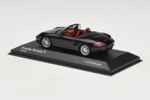 Porsche Boxster 986 S Черен Minichamps 1:43 400062070 Метал — снимка 3 от 4
