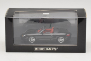 Porsche Boxster 986 S Черен Minichamps 1:43 400062070 Метал — снимка 4 от 4