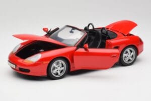 Porsche Boxster S 986 Guards Червен UT Models 1:18 27861-M1 Метал — снимка 2 от 8