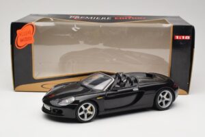 Porsche Carrera GT 980 Черен Maisto 1:18 36622 Метал — снимка 8 от 8