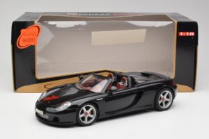 Porsche Carrera GT Черен Maisto 1:18 36665 Метал — снимка 8 от 8