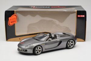 Porsche Carrera GT Сиво Металик Maisto 1:18 36622-R1 Метал — снимка 8 от 8