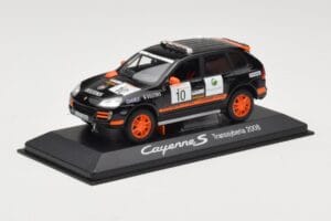 Porsche Cayenne 955 S Transsyberia #10 Черен Оранжев 2008 Minichamps 1:43 WAP02001819 Метал — снимка 2 от 4