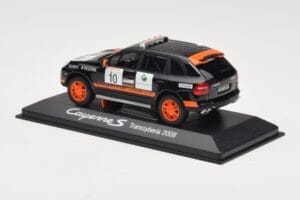 Porsche Cayenne 955 S Transsyberia #10 Черен Оранжев 2008 Minichamps 1:43 WAP02001819 Метал — снимка 3 от 4