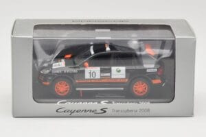 Porsche Cayenne 955 S Transsyberia #10 Черен Оранжев 2008 Minichamps 1:43 WAP02001819 Метал — снимка 4 от 4