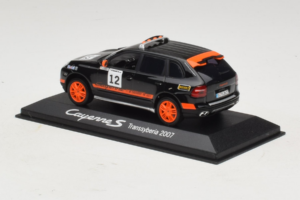 Porsche Cayenne S #12 Transsyberia 2007 Черен Оранжев Minichamps 1:43 WAP02000918 Метал — снимка 3 от 5