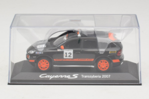 Porsche Cayenne S #12 Transsyberia 2007 Черен Оранжев Minichamps 1:43 WAP02000918 Метал — снимка 4 от 5