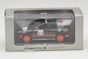 Porsche Cayenne S #12 Transsyberia 2007 Черен Оранжев Minichamps 1:43 WAP02000918 Метал — снимка 5 от 5