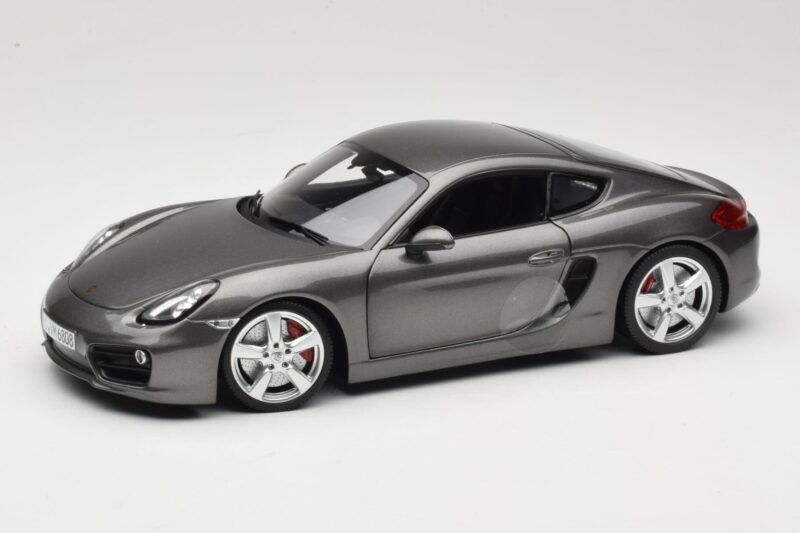 Porsche Cayman 981 S Сив Minichamps 1:18 WAP0210070D Метал