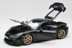 Porsche Cayman GT4 RS 982 Weissach Package Brewster Green Norev 1:18 187250 Метал — снимка 2 от 8