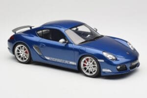 Porsche Cayman R 987.2 Aqua Blue Metallic GT Spirit 1:18 GT901 Смола — снимка 4 от 6