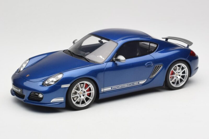 Porsche Cayman R 987.2 Aqua Blue Metallic GT Spirit 1:18 GT901 Смола