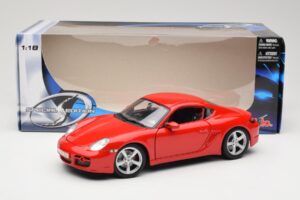 Porsche Cayman S 987.2 Червен Maisto 1:18 31122 Метал — снимка 8 от 8