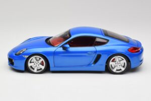 Porsche Cayman 981 S Aqua Синьо Металик Minichamps 1:18 110062221 Метал — снимка 4 от 8
