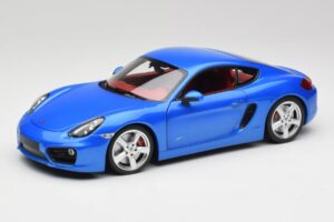 Porsche Cayman 981 S Aqua Синьо Металик Minichamps 1:18 110062221 Метал