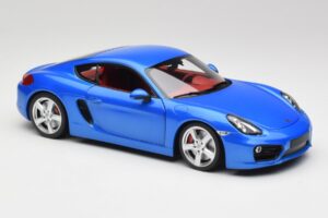 Porsche Cayman 981 S Aqua Синьо Металик Minichamps 1:18 110062221 Метал — снимка 6 от 8