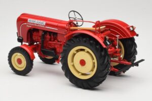 Porsche-Diesel Super Трактор Hofherr Schrantz Червен Minichamps 1:18 109183071 Метал — снимка 7 от 8
