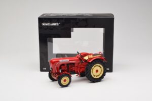 Porsche-Diesel Super Трактор Hofherr Schrantz Червен Minichamps 1:18 109183071 Метал — снимка 8 от 8