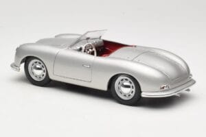 Porsche No. 1 Typ 356 Roadster Сребрист Maisto 1:18 50324 Метал — снимка 7 от 8