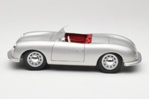 Porsche No. 1 356 Roadster Fish Сребрист Maisto 1:18 31853 Метал — снимка 4 от 8